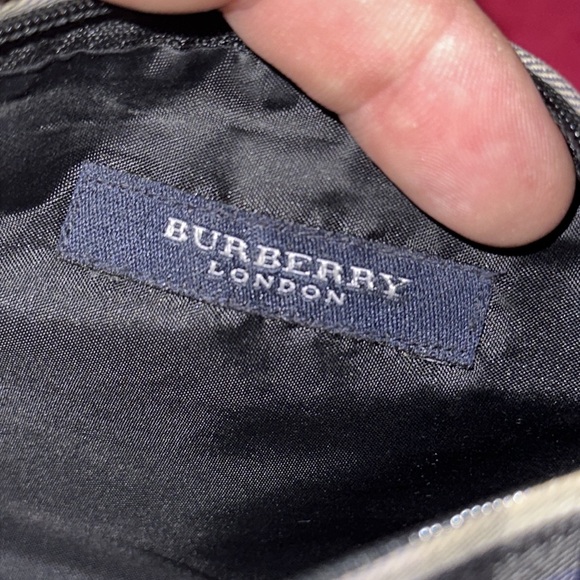 Burberry London blue nova check mini pouch cosmetic case - Picture 11 of 13